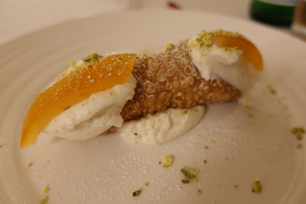 Trattoria Santo Stefano Lenno Cannolo Siciliano